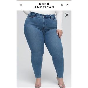 Good American Good Legs Crop Jeans